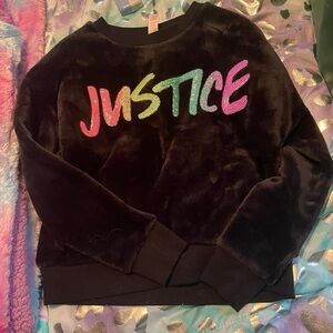 Justice sweatshirt